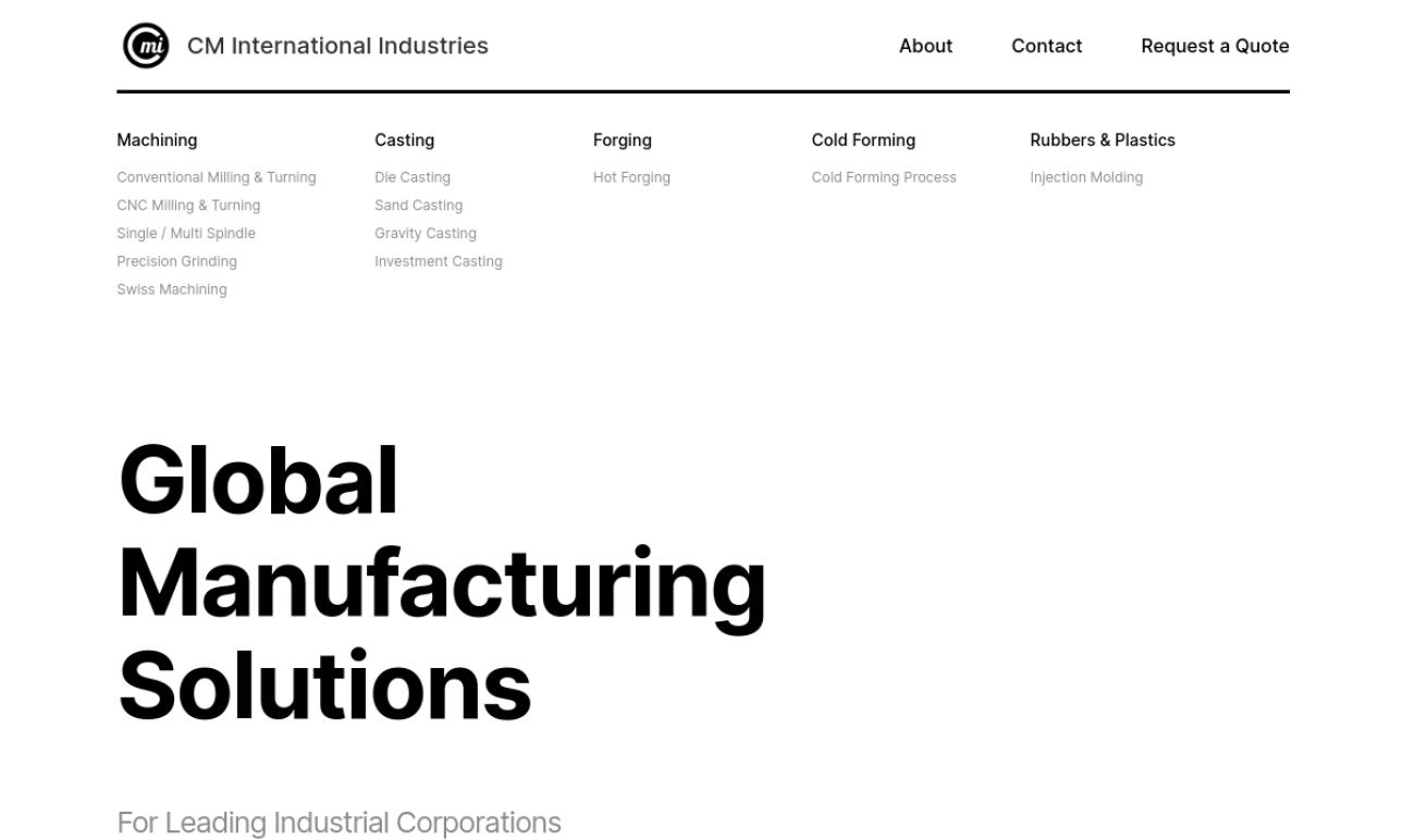CM International Industries Corp.
