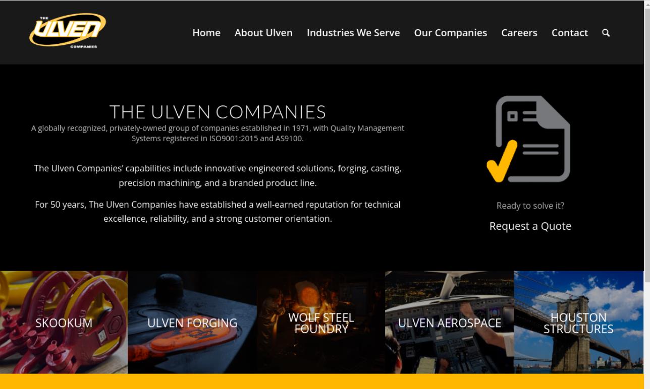 Ulven Forgings/Ulven Companies