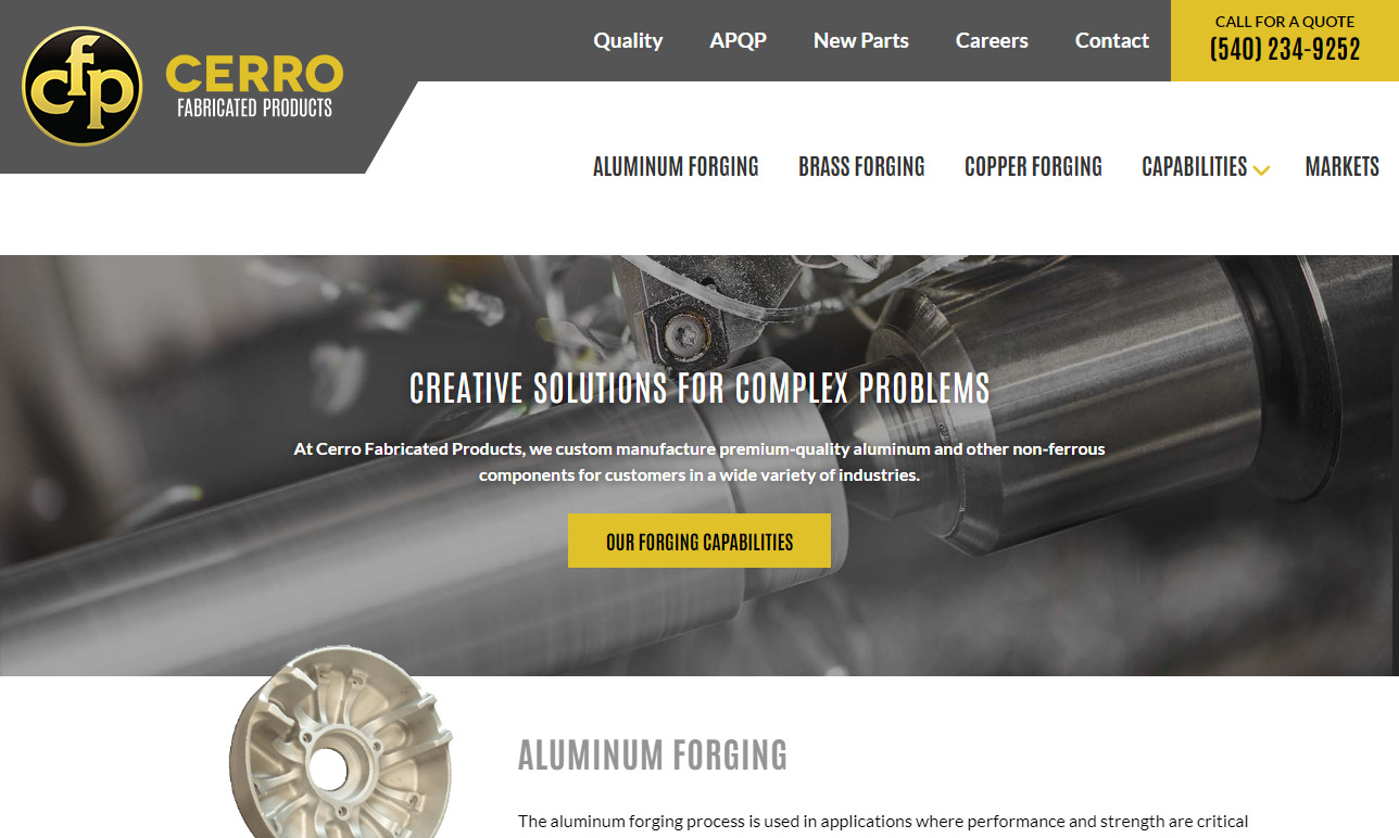 Cerro Fabricated Products, Inc.